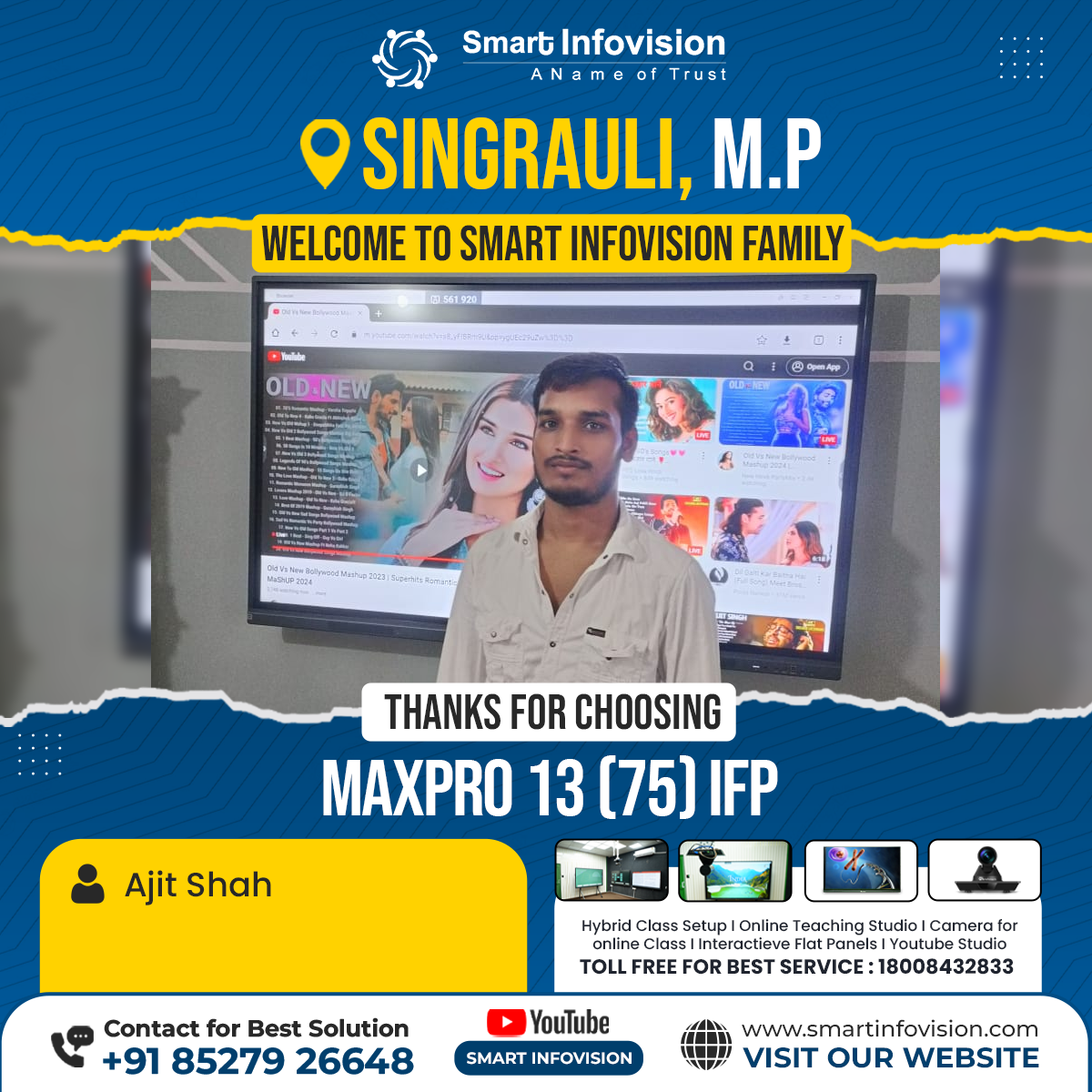 MaxPro 13 Installation in Singrauli: Transforming Education