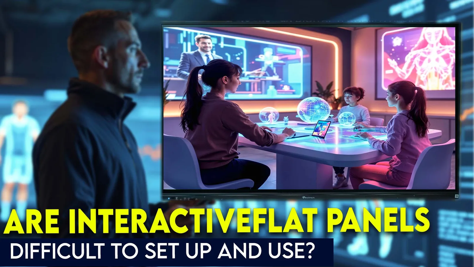Are Interactive Flat Panels Difficult to Set Up and Use?