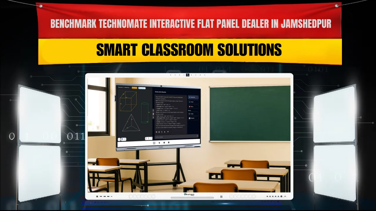 Authorized Benchmark Technomate Interactive Flat Panel Dealer in Jamshedpur | Smart Classroom Solutions