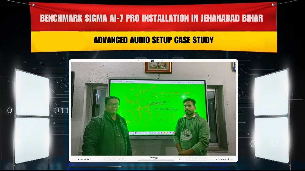 Benchmark Sigma AI-7 Pro Installation in Jehanabad Bihar | Advanced Audio Setup Case Study