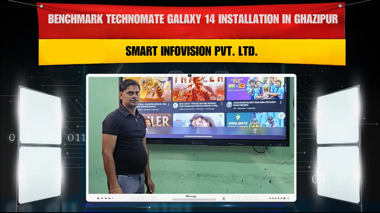 Benchmark Technomate Galaxy 14 Installation in Ghazipur | Smart Infovision Pvt. Ltd.