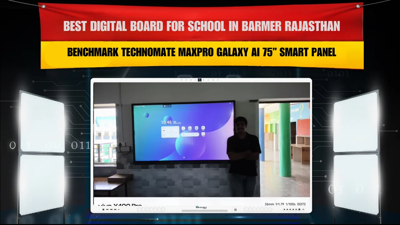 Best Digital Board for School in Barmer Rajasthan – Galaxy AI 75” Smart Panel