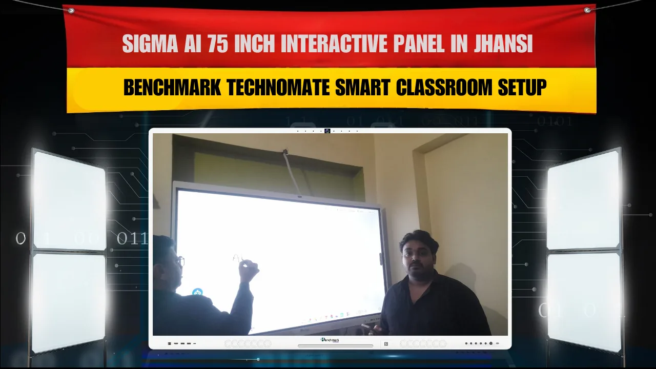 Classic 14 75 Inch Interactive Panel in Banka Bihar | Benchmark Technomate Smart Class Setup
