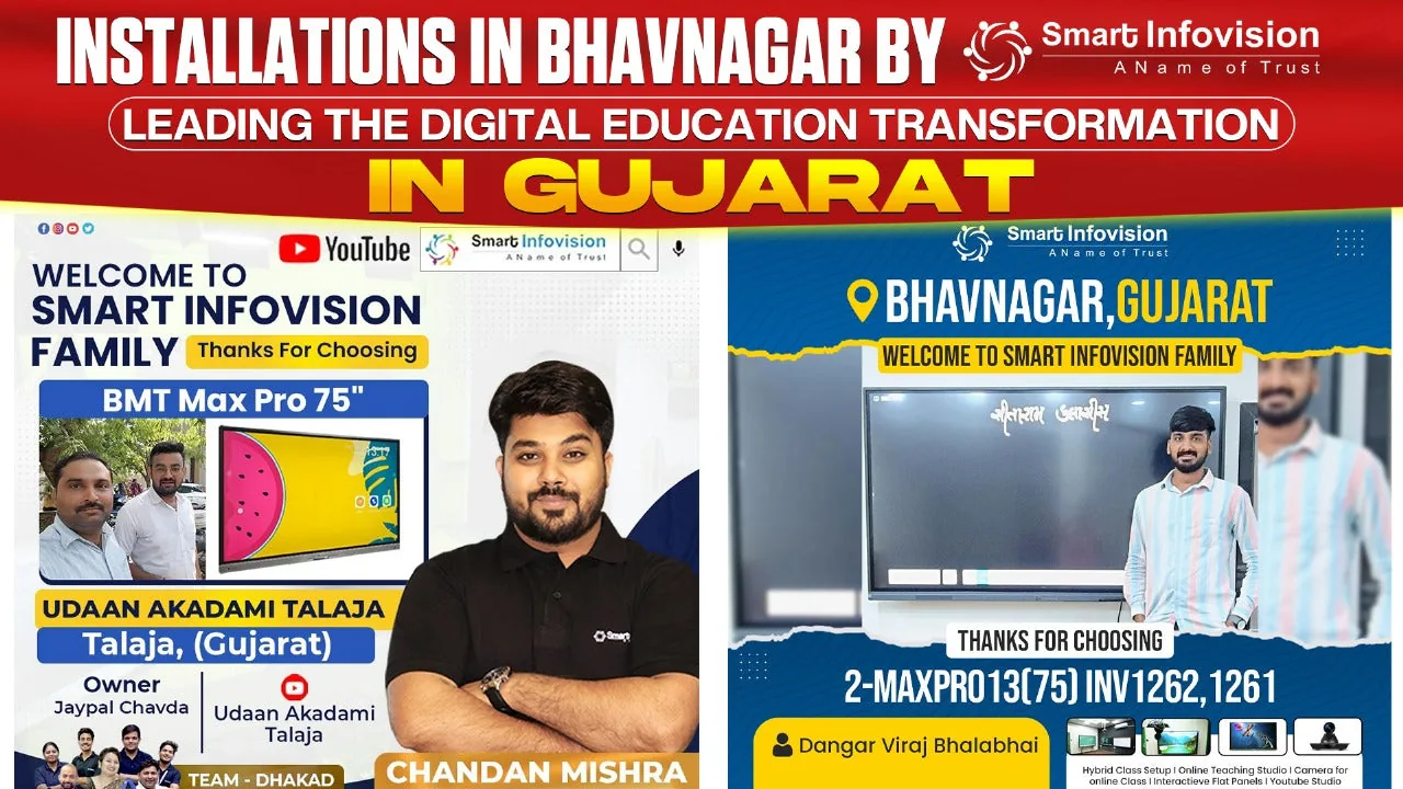 Installations in Bhavnagar by Smart Infovision | Leading the Digital Education Transformation in Gujarat