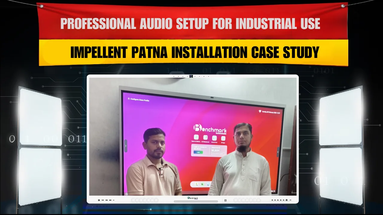 Professional Audio Setup for Industrial Use | Impellent Patna Installation Case Study