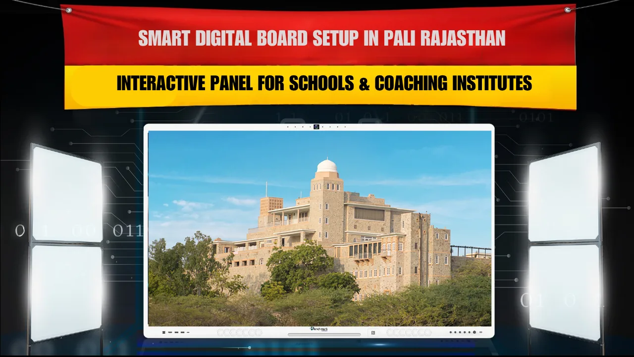Smart Digital Board Setup in Pali Rajasthan | Interactive Panel for Schools & Coaching Institutes