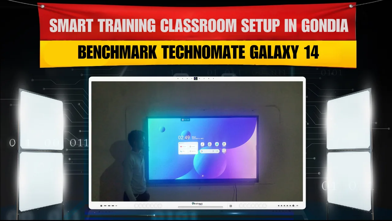 Smart Training Classroom Setup in Gondia | Benchmark Technomate Galaxy 14