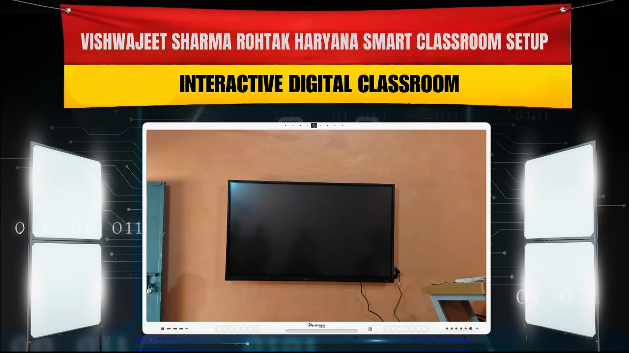 Vishwajeet Sharma Rohtak Haryana Smart Classroom Setup | Interactive Digital Classroom